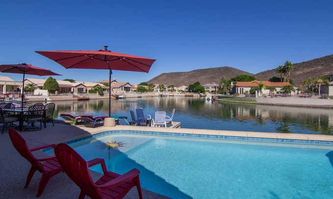 Arrowhead Lakes House | Lakefront Luxury Home Has Everything You Desire! Your Greatest Vacation EVER!