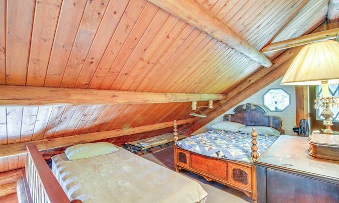 Rogers Township Cottage | Lakefront Retreat w/Dock & Yard in Remer!