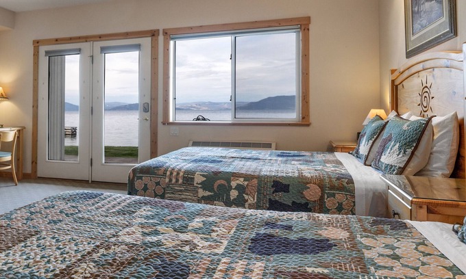 Polson Condo | Lakefront Studio with views!