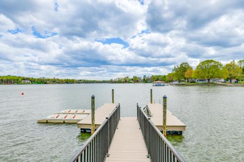 Troutman House | Lakefront Troutman Home with Private Dock and Slip!
