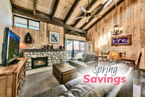 South Lake Tahoe Villa | Lakeland Village 462 - Walk to Lake Rustic 2.5BR