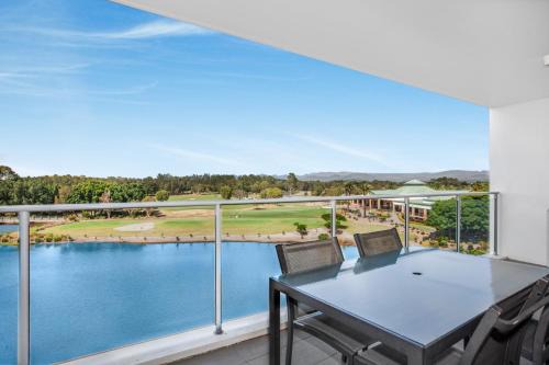 Merrimac Apartment | Lakeside Family Oasis with Pool, Gym and Balcony