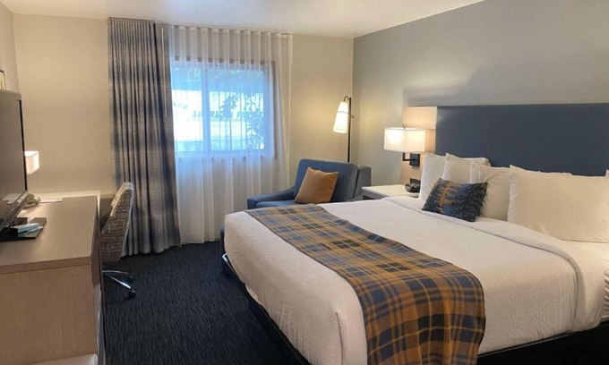 Wasilla Hotel | Lakeside Relaxation: Modern Rooms & Amenities