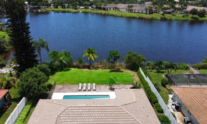 Bonita Springs House | Lakeside Retreat Bonita Springs, Pool, privacy, completely remodeled, Lake view