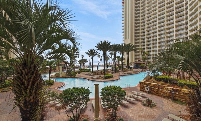 Panama City Beach Condo | Laketown Wharf 2 Bedroom, 2 Bath Gulf Front