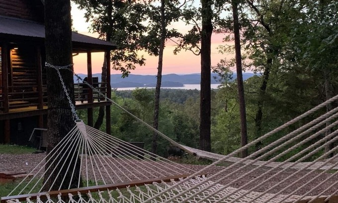 Broken Bow Cabin | Lakeview, golf, trails, near river & attractions, backs to National Forest