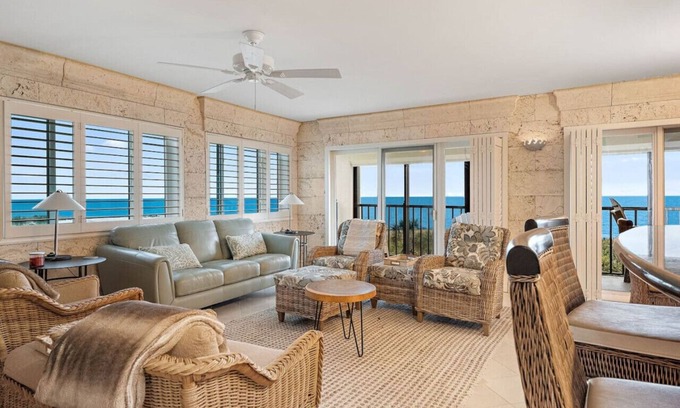 Sunset Beach Condo | Land's End Beachfront Elegance: Top Floor Corner