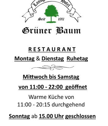 Nordwestliche Außenstadt Hotel | Landgasthof Hotel Grüner Baum
