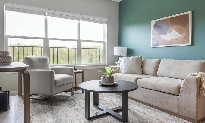 Edwardsville Apartment | Landing at Whispering Heights - 1 Bedroom in Ed.