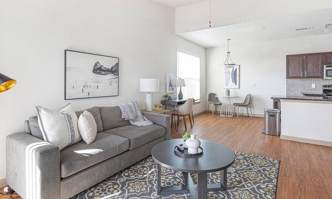 White Settlement Apartment | Landing | Modern 1BD, Rooftop Lounge, Gym