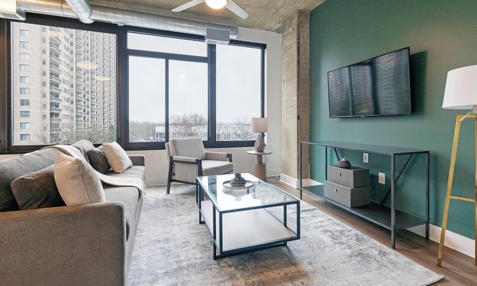 Baileys Crossroads Apartment | Landing | Spectacular 1BD, Game Room, Gym