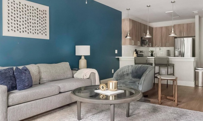 Town Center Apartment | Landing | Stylish 1BD, Rooftop Lounge, Pool