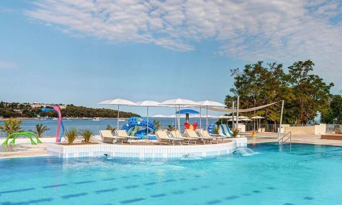 Tar House | Lanterna Premium Camping Resort - Mobilehome Happy Premium Suite J Sea View (3169)