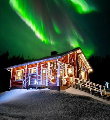 Ranua Ski Chalet | Lapin Villa Hiisi joen rannalla