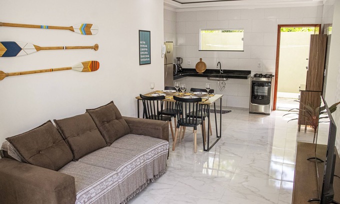 Taperapua Beach Apartment | Lar Doce Mar Homes 3 minutes from the beach with swimming pool