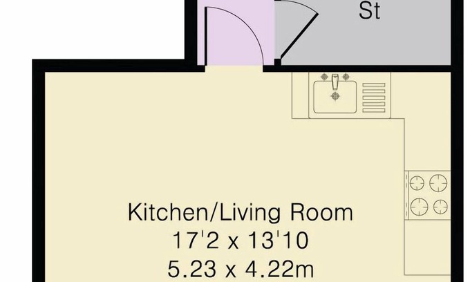Archway Apartment | Large 1 bedroom, apartment moments from tube and Whittington Hospital