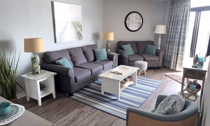 Myrtle Beach Condo | LARGE 3BD CONDO IN BEACHSIDE RESORT W/AMENITIES GALORE!