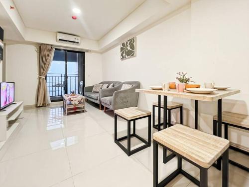 Cikarang Apartment | Large 3BR Meikarta Apt with WiFi & Netflix by 2ndHome