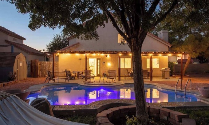 Las Vegas House | Large 4BR Beauty with Pool & Amazing Backyard!