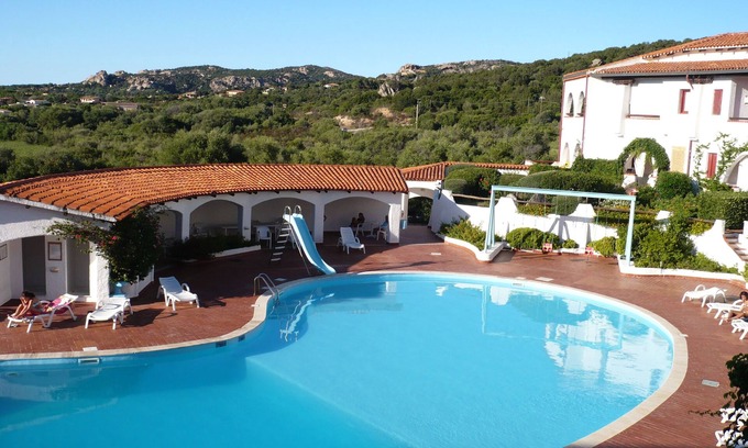 Cala Bitta Apartment | Large and comfortable three-room apartment in a residence with swimming pool, Costa Smeralda