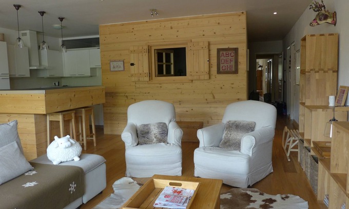 Mont-de-Lans Apartment | Large apartment of 105 m2 at the foot of the slopes