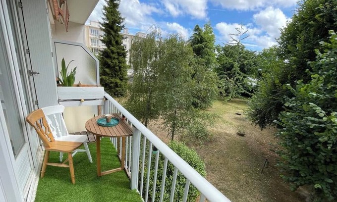 Pont du Cens-Cote d'Or Apartment | Large bright nest with garden in Nantes