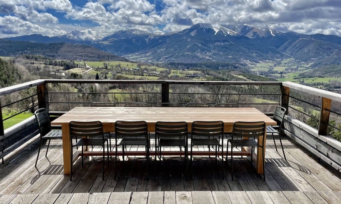 Montclar Ski Chalet | Large chalet with panoramic views in the heart of nature, close to the Montclar ski slopes