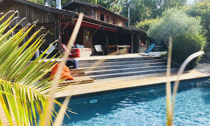 Lege-Cap-Ferret Villa | Large charming cabin
