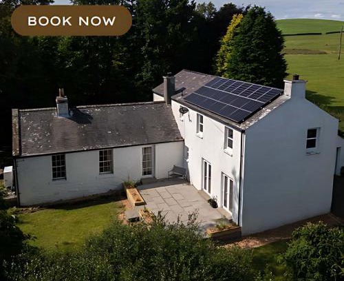 Newton Stewart House | Large country house with garden, outdoor spa area & games room with Hot Tub and Fire Pit