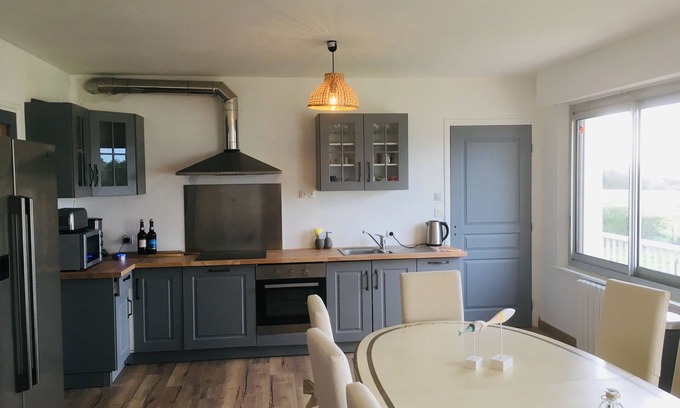 Ambleteuse House | Large family home for 12-16 people near the beach