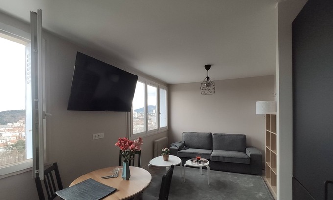Saint-Etienne Condo | Large high standing apartment center and faculties