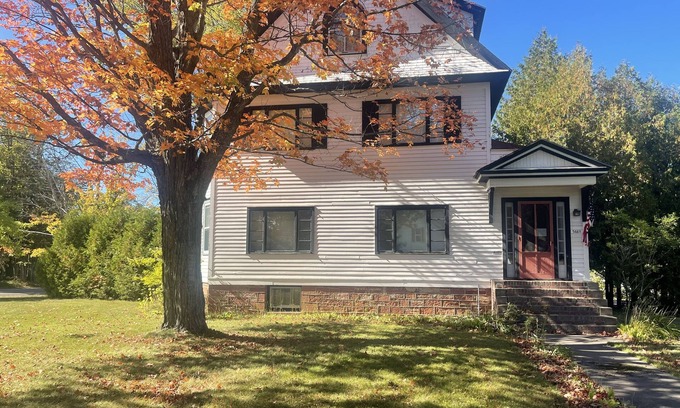 Laurium House | Large Historic home near Swedetown Trails-pet friendly