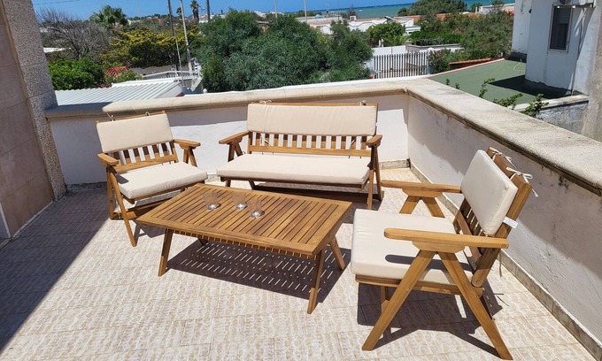 Giorgilorio Villa | Large Holiday house very close to Spiaggiabella beach, m710