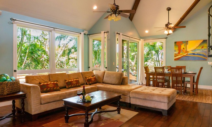 Princeville House | Large Home With An Amazing Kitchen In Princeville.