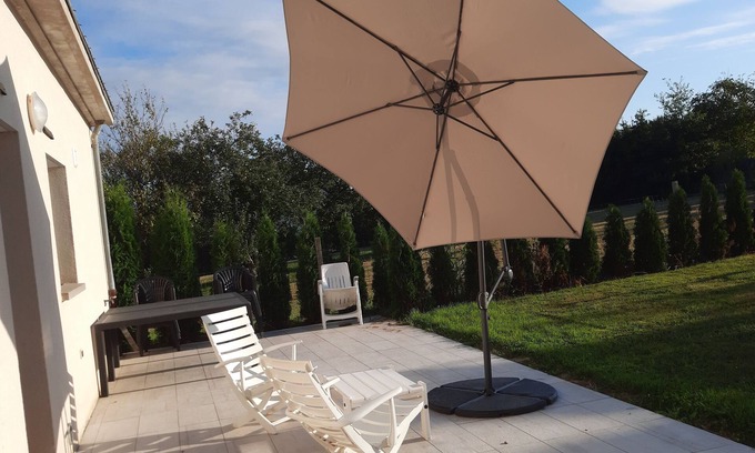 Asserac House | Large house 300m from the large beach of Pont-Mahé