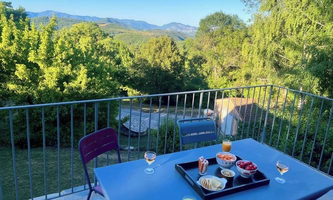 Montdardier House | Large house in the heart of the Cévennes. Breathtaking view