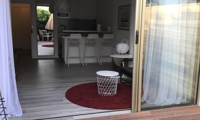 Cros-de-Cagnes House | LARGE ONE-MINUTE STUDIO ON THE BEACH