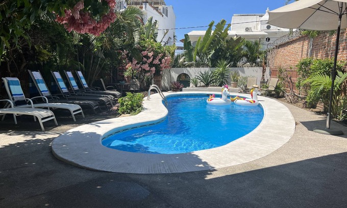 Bucerias House | Large, Private/Gated Home in Golden Zone. Pool, Big Yard & 3 blocks to beach!