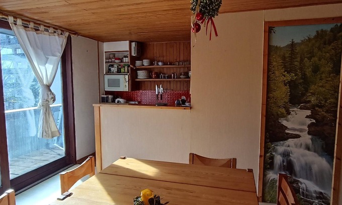 Saint-Chaffrey Apartment | Large studio in Saint-Chaffrey