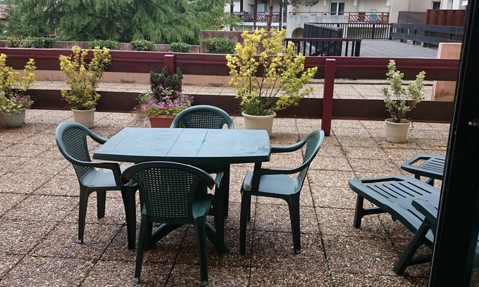 Capbreton Apartment | Large studio with 40m² terrace and 5m² veranda