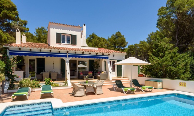 Son Parc Villa | Large villa Son Parc Menorca with private pool and gardens near beach