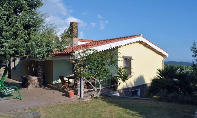 Sant'Antioco Villa | LARGE VILLA with 3 apartments and tennis court, 14 people 2 km from the sea