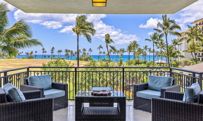 Ko Olina Condo | Largest 3br ~ 1650 sf + 262 sf Lanai ~ in Beach Front Beach Villas in Ko Olina