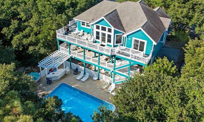 Corolla House | Las Brisas: Private Pool, Hot Tub, Club Access