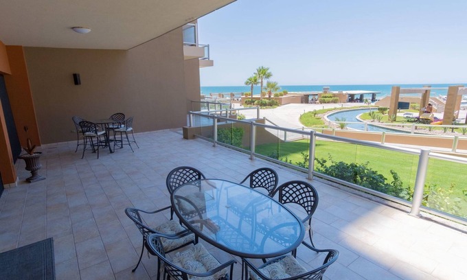 Puerto Penasco Condo | Las Palomas 1st Floor Beauty-Steps to Lazy River and Beach