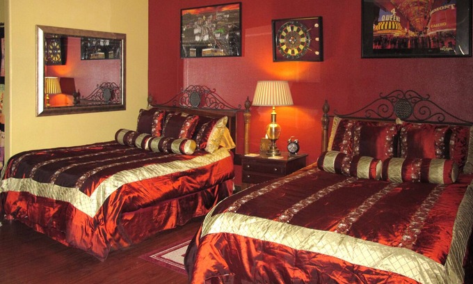 Enterprise Condo | Las Vegas Blvd. tropical resort guard gated condo/Pool/Spa/Gym/Tennis/pet/ADA