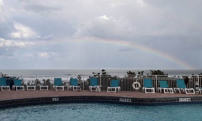 New Smyrna Beach Resort | LAST MINUTE GETAWAY! OCEAN VIEW 2 Bdrm Lockout-Coconut Palms Beach Resort II