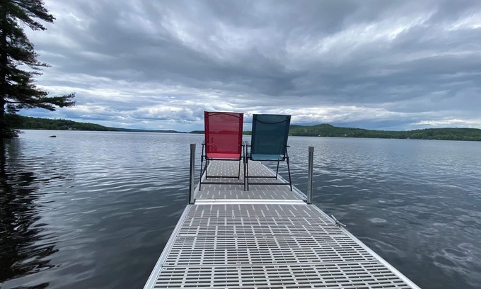 Sabattus House | Last Minute Welcome! Waterfront 4-season house. Peaceful but central Location.