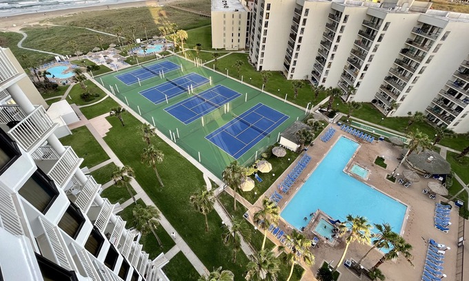 South Padre Island Condo | Launch pad 143. Spectacular 14th fl views of SPI, SpaceX, Sunset & Sunrise.