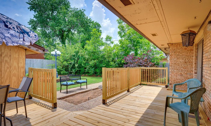 Lawton House | Lawton Home w/Deck, Near Casinos + Museums!